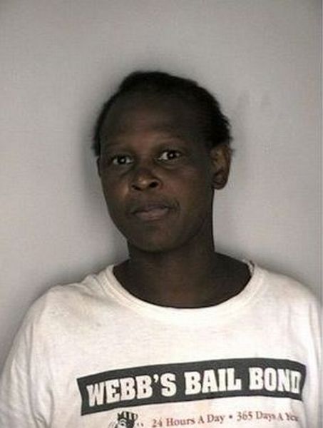 People Wearing Funny T-Shirts in Mug Shots