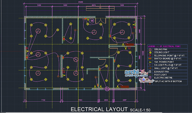 Plan Electrical editier Dwg 