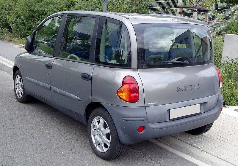 Fiat Multipla. one that passes by,