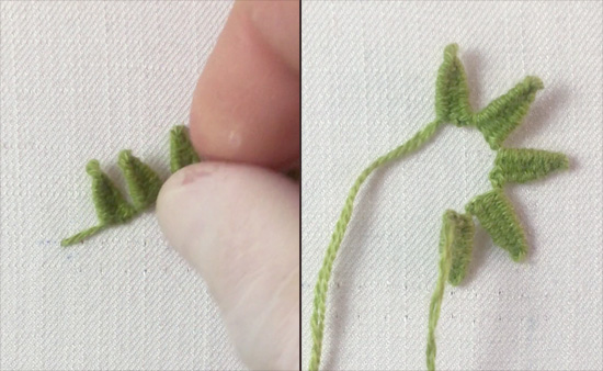 Today, I'm here to introduce a new idea that will add depth to your 3D embroidery work.  I'll be demonstrating how to create three-dimensional rosebuds using the Standalone Woven Picot and Chain Woven Picot Stitch techniques.