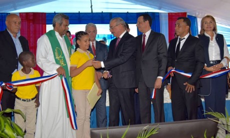  VTR Vídeo: Presidente Danilo Medina entrega en Dajabón cuatro centros educativos, dos de ellos liceos