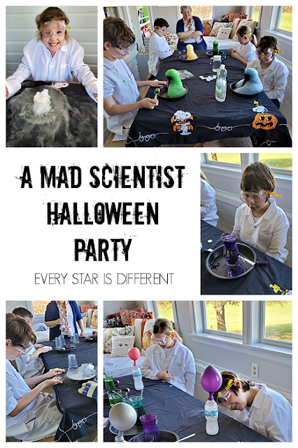A Mad Scientist Halloween Party