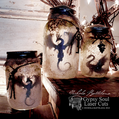 Rotten Smelly Dragon Jars with Tutorial - Nichola Battilana