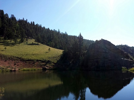 Staunton State Park Elk Falls Pond