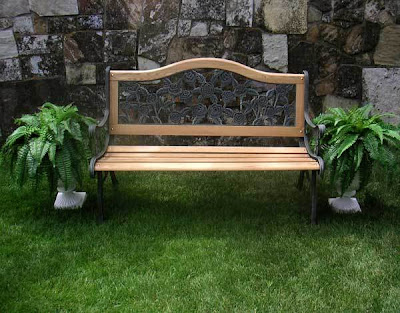 Wooden Garden Bench