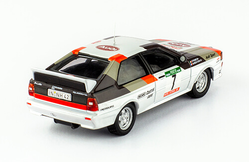 wrc coleccion salvat argentina, Audi quattro 1:43 michele mouton