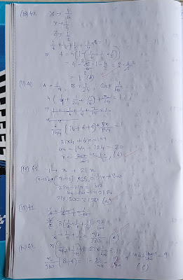 Step-by-step handwritten CAT math solution for IIM entrance