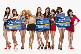 SNSD Terpilih sebagai Model untuk Intel Asia (Foto: Google Image)