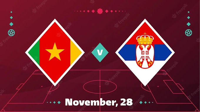 Cameroon vs Serbia live