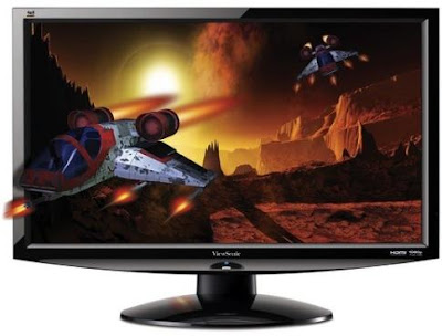 top ViewSonic V3D241 3D LED Backlit Monitor Review 
