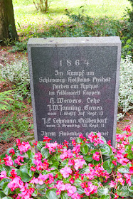 Alter Grabstein auf dem Friedhof Kappeln - Schlei - Ostsee