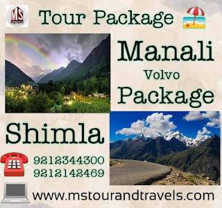 Book Shimla, Kullu - Manali tour packages at lowest cost with - MStourandtravels.com.