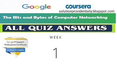 Introduction to Networking Quiz Answers
