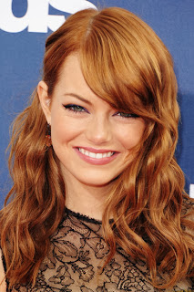 Strawberry blonde hair color Emma Stone