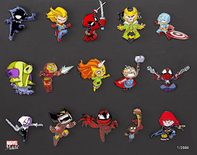 Marvel Made Exclusive Skottie Young Marvel Comics Enamel Pins