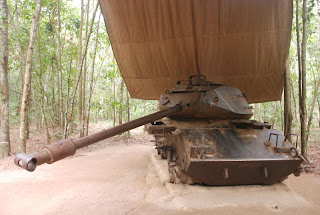 A tank in Cu Chi Tunnels