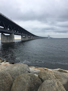 The bridge between Sweden and Denmark