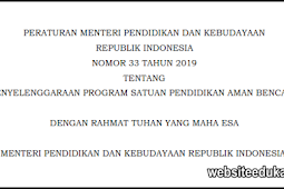 Permendikbud 33 Tahun 2019 Tentang Penyelenggaraan Program SPAB