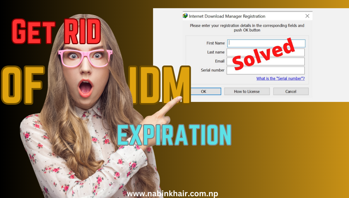 How to reset IDM trial period for free?