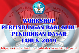 WORKSHOP PERLINDUNGAN BAGI GURU DIKDAS 2019