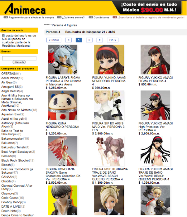 figuras Persona 4