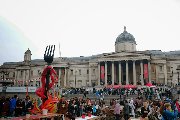 Feast of St George Trafalgar Square 2014