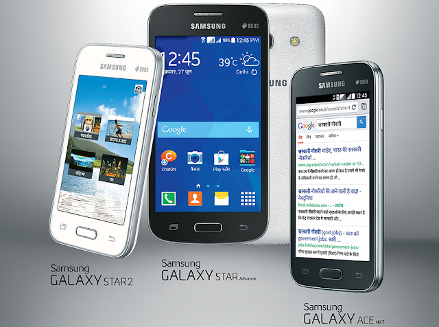 Samsung smartphones