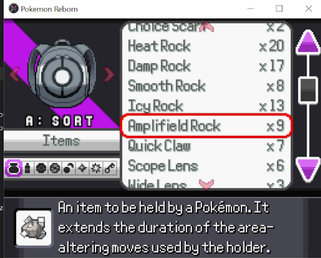 Amplified Rock Trick Room Pokemon Reborn