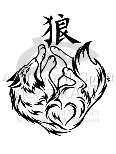 Tribal Tattoo Pokemon. wolves tattoos. hairstyles