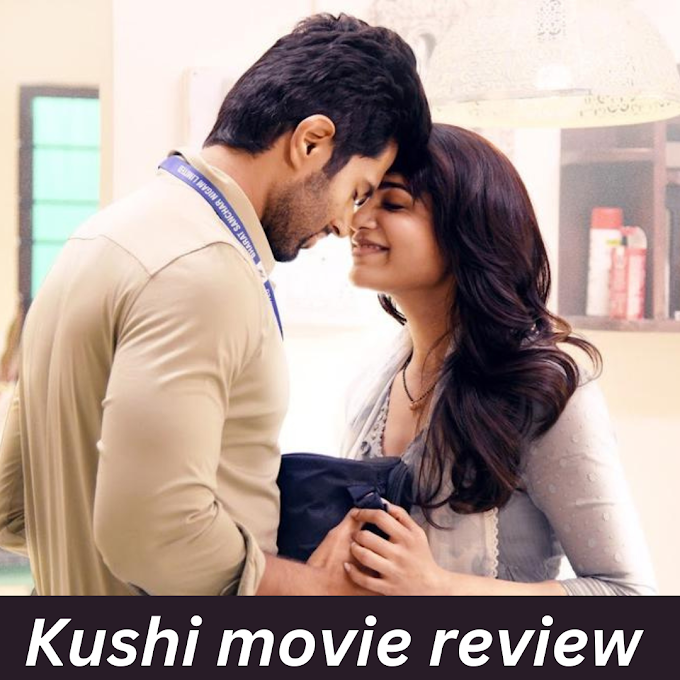 Kushi movie review Vijay Deverakonda and Samantha news