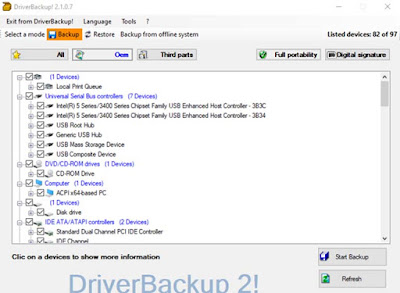 Software Backup Dan Restore Driver Gratis Untuk Windows 10