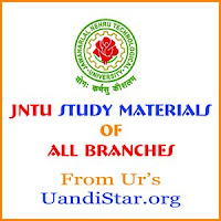 Jntu Study Materials of All Branches