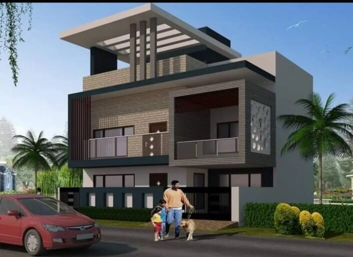 Home Design Front Elevation