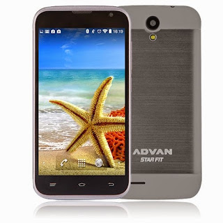 Advan Star Fit, HP Android Kitkat Termurah Di Bawah 1 Juta