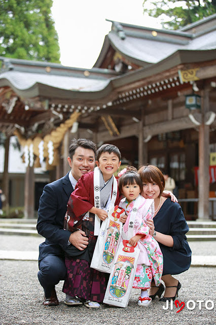 白山比咩神社での七五三の出張撮影