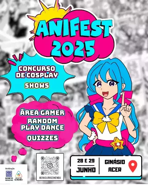Anifest 2025 - Concurso de Cosplay em Registro-SP no Vale do Ribeira