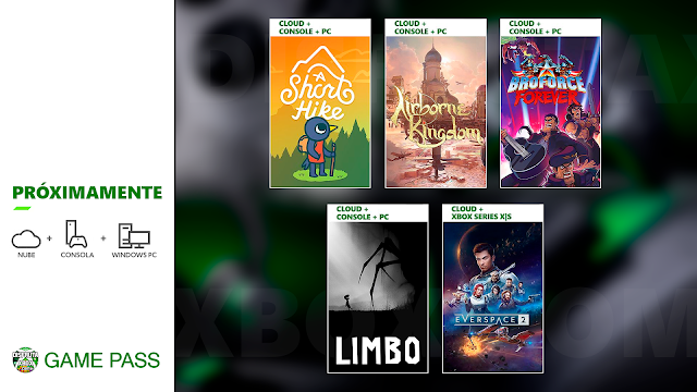 Xbox Game Pass agosto 2023 (primera quincena)