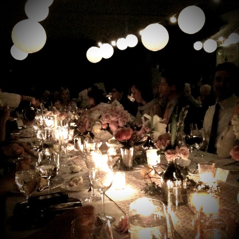 wish i could show you the pics this iphone shot of the table settings will