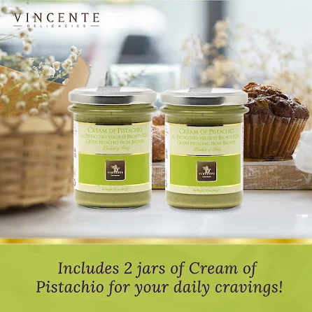 Vincente Sicilian Cream of Pistachio Nut Spread