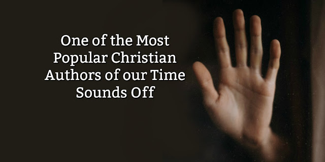 One of the most popular "Christian" authors of our time sounds off about the Cross.