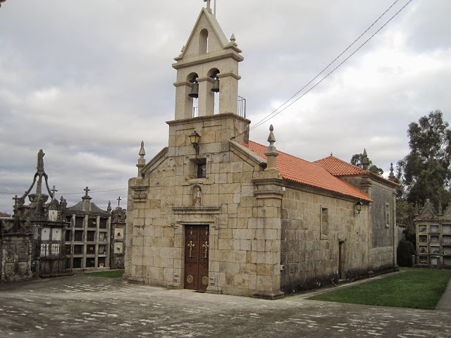 Iglesia de Xunqueiras en Pazos de Borbén