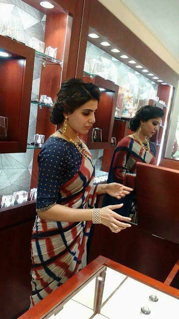 samantha latest images in saree