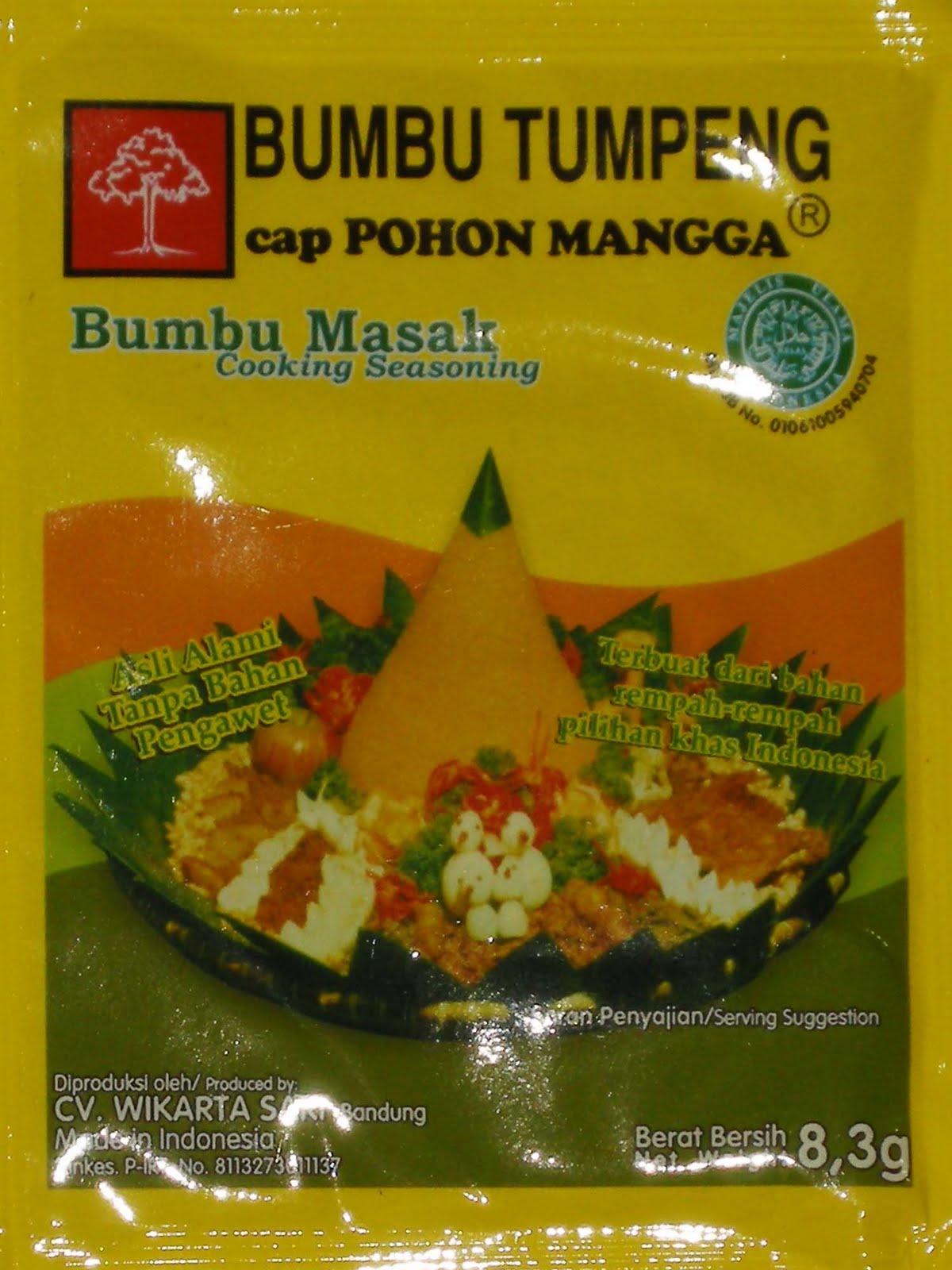 Bumbu Masak Cap Pohon Mangga: Produk Bumbu Masak Cap Pohon Mangga