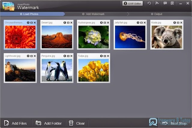 Cadeau pour les lecteurs de Freewares & Tutos : Aoao Watermark for Photo gratuit !