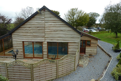 swimming pool at Croft Farm Cottages