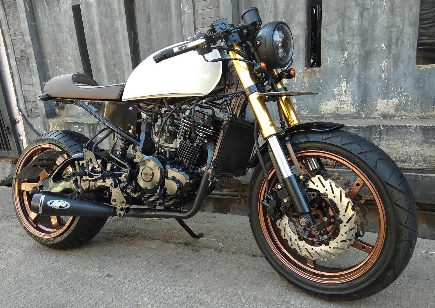 Neo Caferacer Yamaha Byson 2013 Maximum GarageKustomGaras Network Kustomgarascom 2019