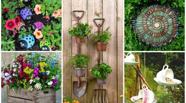 18 Extravagant Handmade Garden Decorations You Should Try This Spring