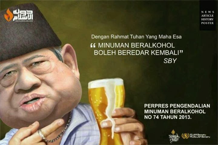SBY Legalkan Miras Broo