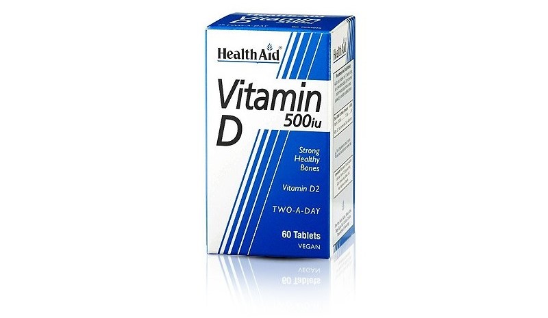 HealthAid Vitamin D 500iu 60 Tablets