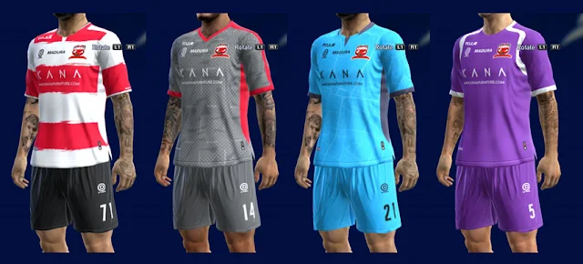 Madura United 2022-2023 Kits For PES 2013